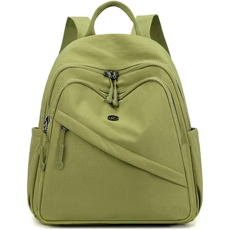 AOMRCOL Mini Nylon Women Backpacks,11L Small Ladies Backpacks Casual Lightweight Women Shopping Travel Daypack(Camel)
