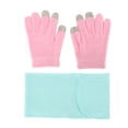 thumbnail image 2 of Juego de guantes de gel para spa, 1 par de gel hidratante, máscara para envolver el cuello, guantes hidratantes, respuesta rápida, 2 of 8