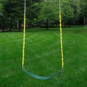 Gorilla Playsets Sun Palace Playset w Monkey Bars, Rock Wall & Turbo Tire Swing