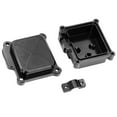 thumbnail image 1 of Tholdsy Caja receptora mecanizada CNC de aleación de aluminio RCGOFOLLOW caja receptora Rc resistente para caja receptora Rc 1/14 MJX 14210 Kits de construcción modelo Negro, 1 of 5