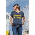 thumbnail image 2 of Remera Crazy Dog T-Shirts Sunshine & Wine Retro Navy XL, 2 of 9
