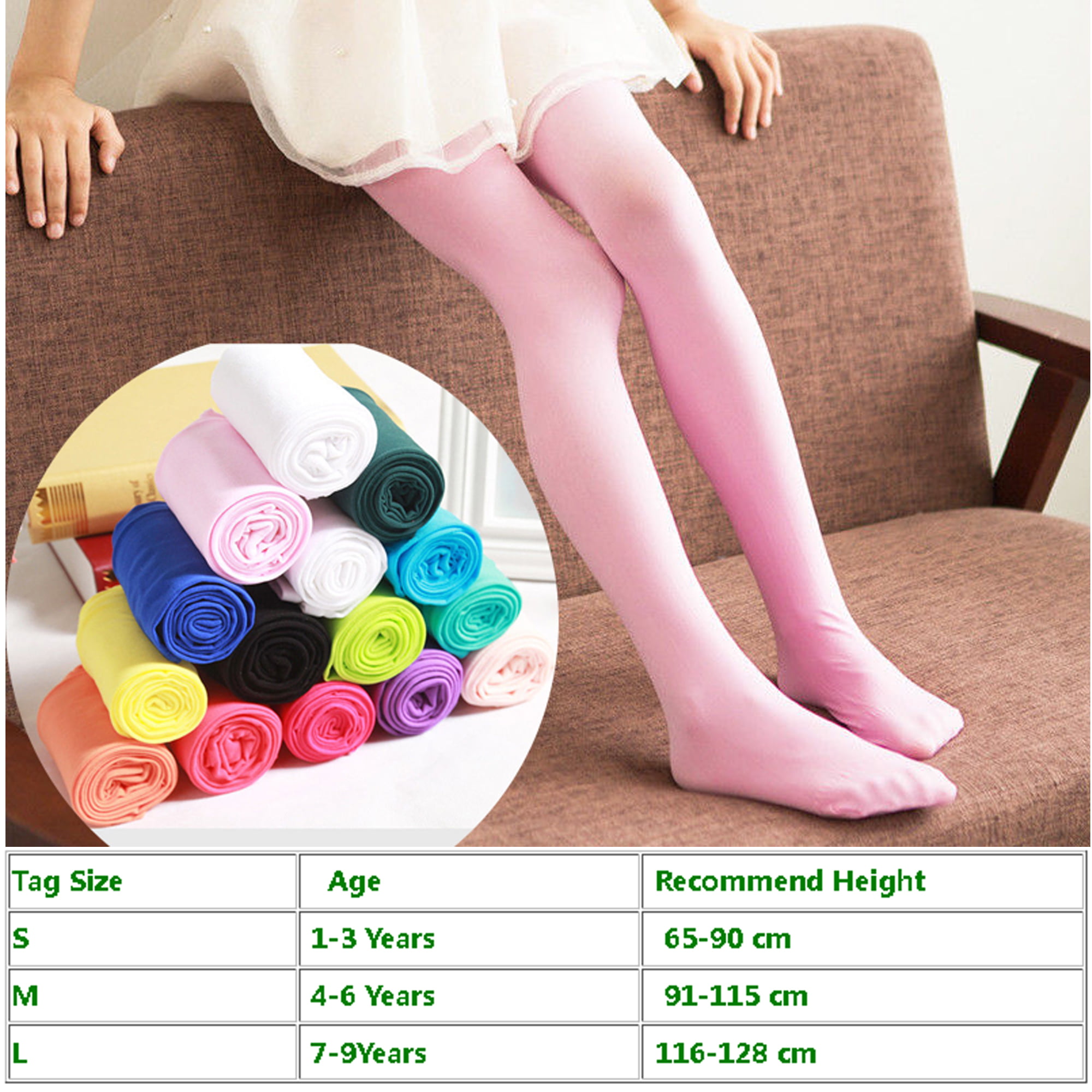Colorful Velvet Ballet Stockings For Girls Solid Pantyhose Tights And Dance  Socks Over Leggings For Kids From Topwholesalerno1, $1.41