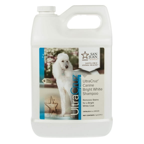 UltraCruz® Canine Bright White Shampoo, 1 gallon