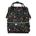 thumbnail image 1 of Easygdp I love you Mom para Bolsa de Bebé de Gran Capacidad con Múltiples Bolsillos, Bolsa de Pañales para Padres, Bolsa de Viaje Organizada y Elegante, 1 of 6