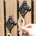 thumbnail image 6 of Yunuuuoa 1 Packs Iron Horse Head Wall Hook Vintage Farmhouse Decor for Kitchen Garden Tool Storage Rustic Home Decoration Practical Hanging Organizer, 6 of 6