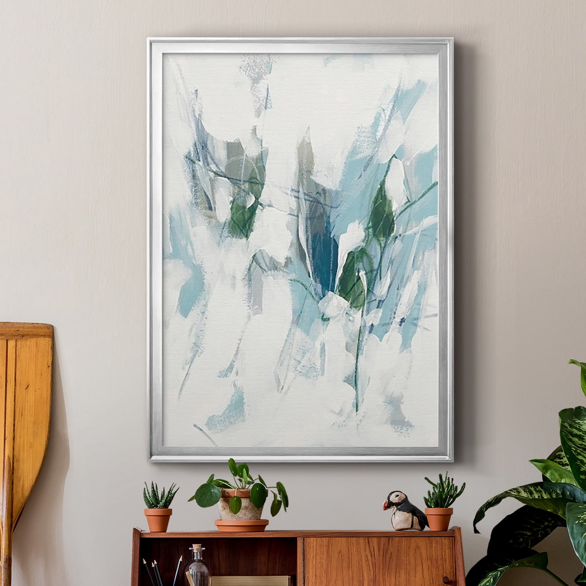 Ice Cavern I Premium Framed Print, in Gold, Black, or Silver - Ready to Hang
