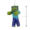 thumbnail image 4 of Hallmark Minecraft Zombie Christmas Ornament, 4 of 6