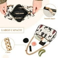 thumbnail image 2 of FORMRS Womens Shoulder Bag with Chain Strap Clutch Purse Cute Tote Handbag, Christmas Plaid Forest, 2 of 7