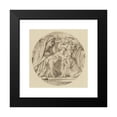 thumbnail image 2 of Eduard Von Steinle 12x12 Black Modern Framed Museum Art Print Titled - Madonna with the Child, the Salvation. Elisabeth and Salvation. Johannes (Around 1900), 2 of 5