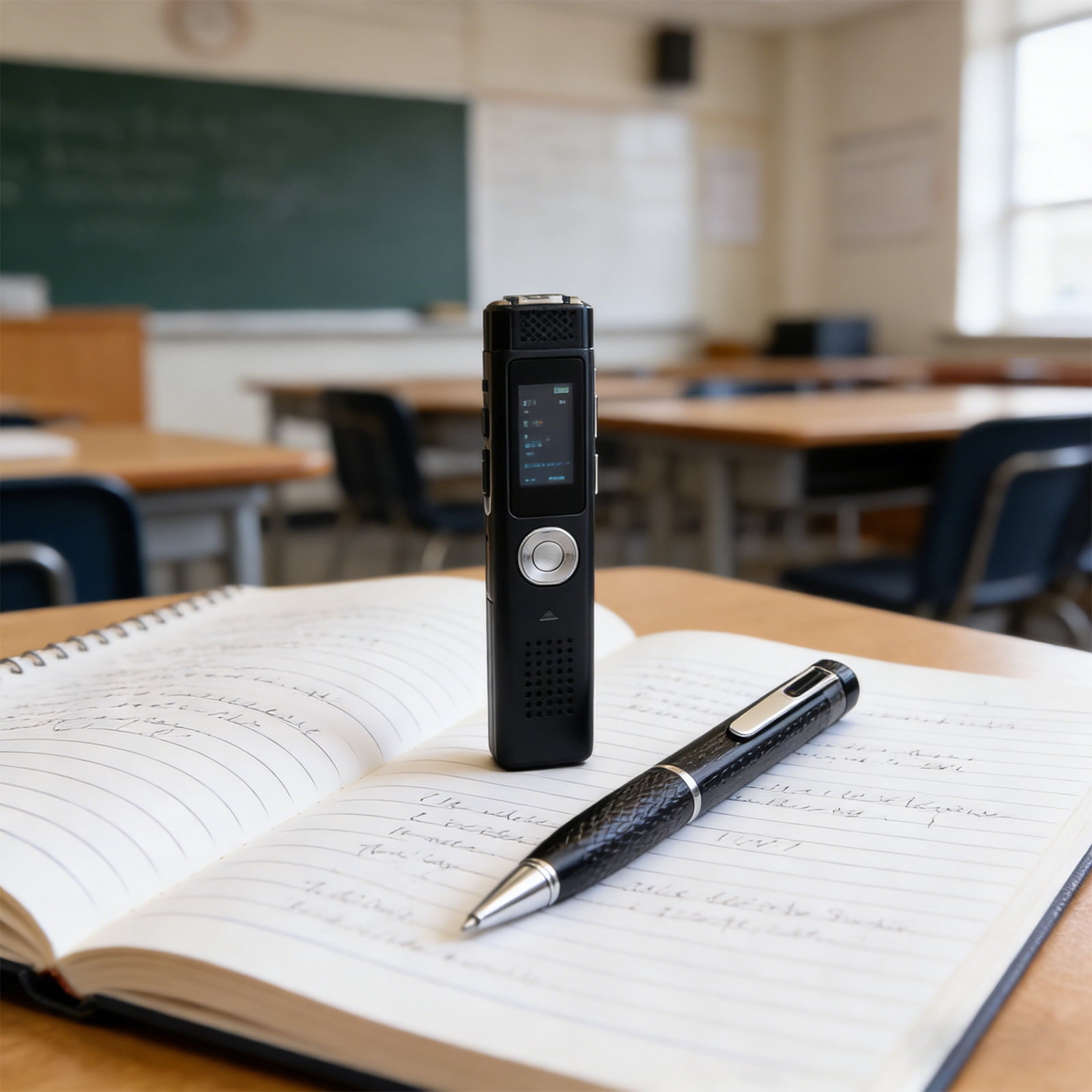 Advanced Digital Voice Recorder 32GB Internal Memory Auto Record Feature For Effortless Capturing