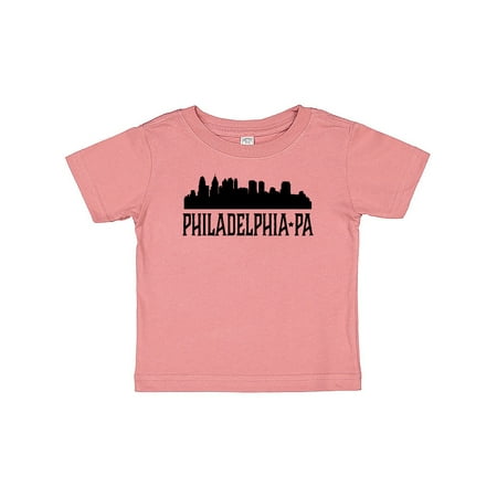 

Inktastic Philadelphia Pennsylvania City Skyline Gift Baby Boy or Baby Girl T-Shirt