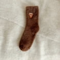 thumbnail image 1 of Calcetines de invierno para mujer con forro polar, cálidos hasta la pantorrilla | Calcetines térmicos cómodos para dormir en clima frío | Calcetines suaves y afelpados para estar en casa, 1 of 1