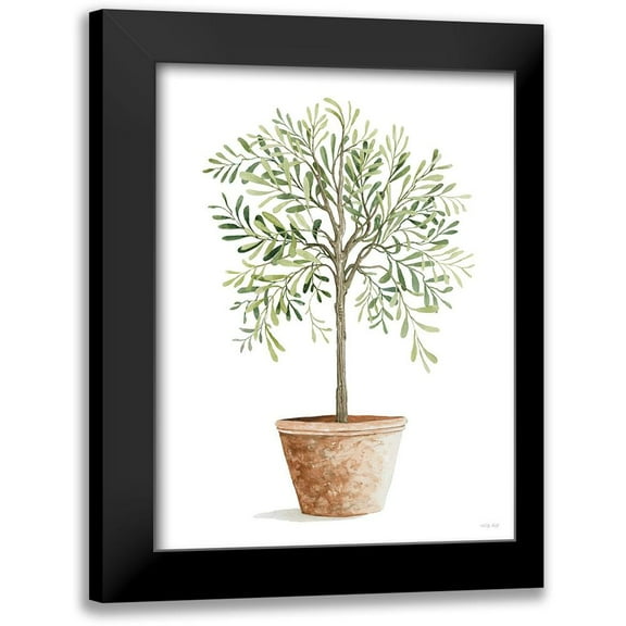 Jacobs, Cindy 12x14 Black Modern Framed Museum Art Print Titled - Topiary II