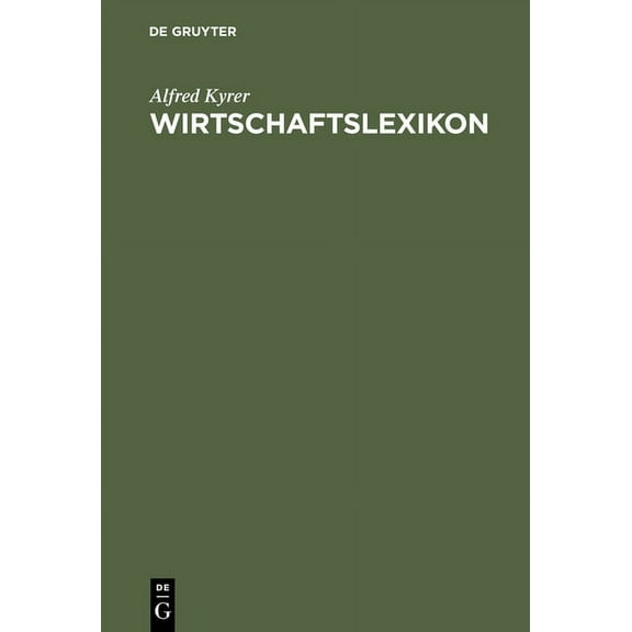 Wirtschaftslexikon, (Hardcover)