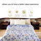 thumbnail image 4 of Summer Cooler Quilt Plants Prints Toile Farmhouses Soft Breathable For Hot Sleepers And Night Sweats Cooler Comforter Double Sided Cold Effect Blanket Cooler, 4 of 6