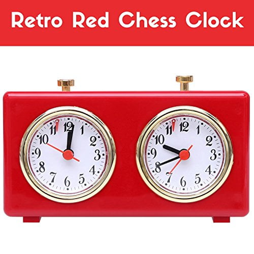 Betterline Retro Analog Chess Clock Timer Windup Mechanical Chess Clock