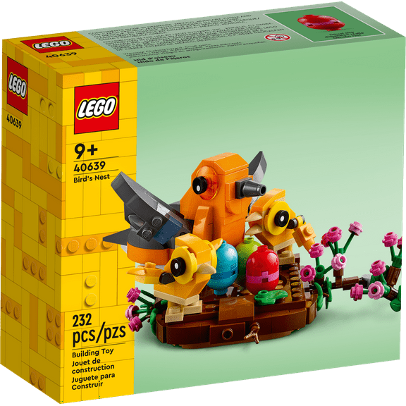 LEGO Bird’s Nest Building Toy Kit, Makes a Great Easter Basket Filler and Easter Gift Idea for Kids, 40639