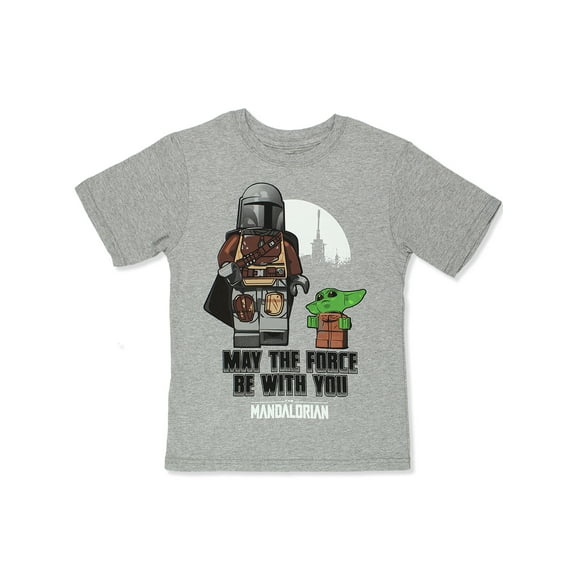 Lego Star Wars The Mandalorian Kids Short Sleeve T-Shirt Tee LEH015BLYT
