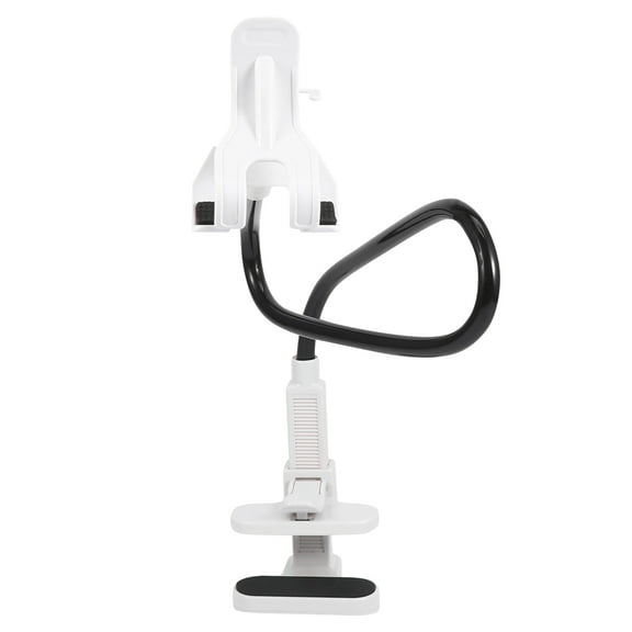 UPKOCH Gooseneck Phone Holder for Cellphone Tablet E-Reader Black 1Set