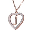 thumbnail image 2 of Collar de Mujer Corazón con Inciales LuckyLy, Modelo Adina rosa UNITALLA, 2 of 7