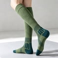thumbnail image 2 of Domzle Compression Socks - Compression Socks Women & Men Circulation - for Running,Athletic Army Green, 2 of 6