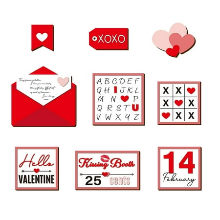 

CHXonu Valentine s Day Party Scene Layered Tray Decoration Wooden Table Decoration Valentine s Day Party Wooden Tray Decoration(Tray Not Included) Table Decorations Set Tie Tray Metal Tier Stand