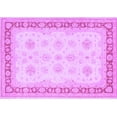 thumbnail image 1 of Ahgly Company Indoor Rectangle Persian Purple Traditional Area Rugs, 7' x 10', 1 of 4