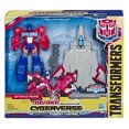 thumbnail image 1 of Transformers Cyberverse Optimus Prime & Sky Turbine, 1 of 7
