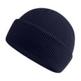 thumbnail image 5 of 2 Pack Beanies Hats for Boys Girls Chunky Knitted Skull Cap Toddlers Cute Solid Color Thermal Warm Thicken Stretchy Slim Yarmulke Hat, 5 of 8