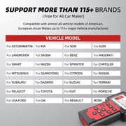 3.5 بوصة tpms نظام ضغط الإطارات obd2 scanne بلوتوث أداة تشخيص السيارات التشخيصية لرصد ضغط الإطارات قراءة ، برنامج ، إعادة تعلم - thinktpms t100