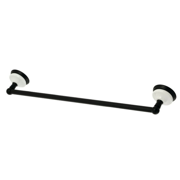 Kingston Brass BA1111MB 24 in. Victorian Towel Bar, Matte Black
