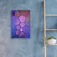 thumbnail image 4 of Epic Art 'Purple Stained Glass' by Cora Niele, Acrylic Glass Wall Art, 16"x24", 4 of 8