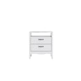 thumbnail image 2 of Tvilum Biscayne Table de Chevet en Bois d'Ingénierie 2 Tiroirs en Blanc, 2 of 13