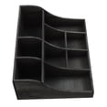 thumbnail image 6 of TOOL1SHOoo Condiment Organizer with 9 Compartment,Pine Wooden Condiment Holder for coffee counters,kitchen,offices,hotel lobbies,Black, 6 of 11