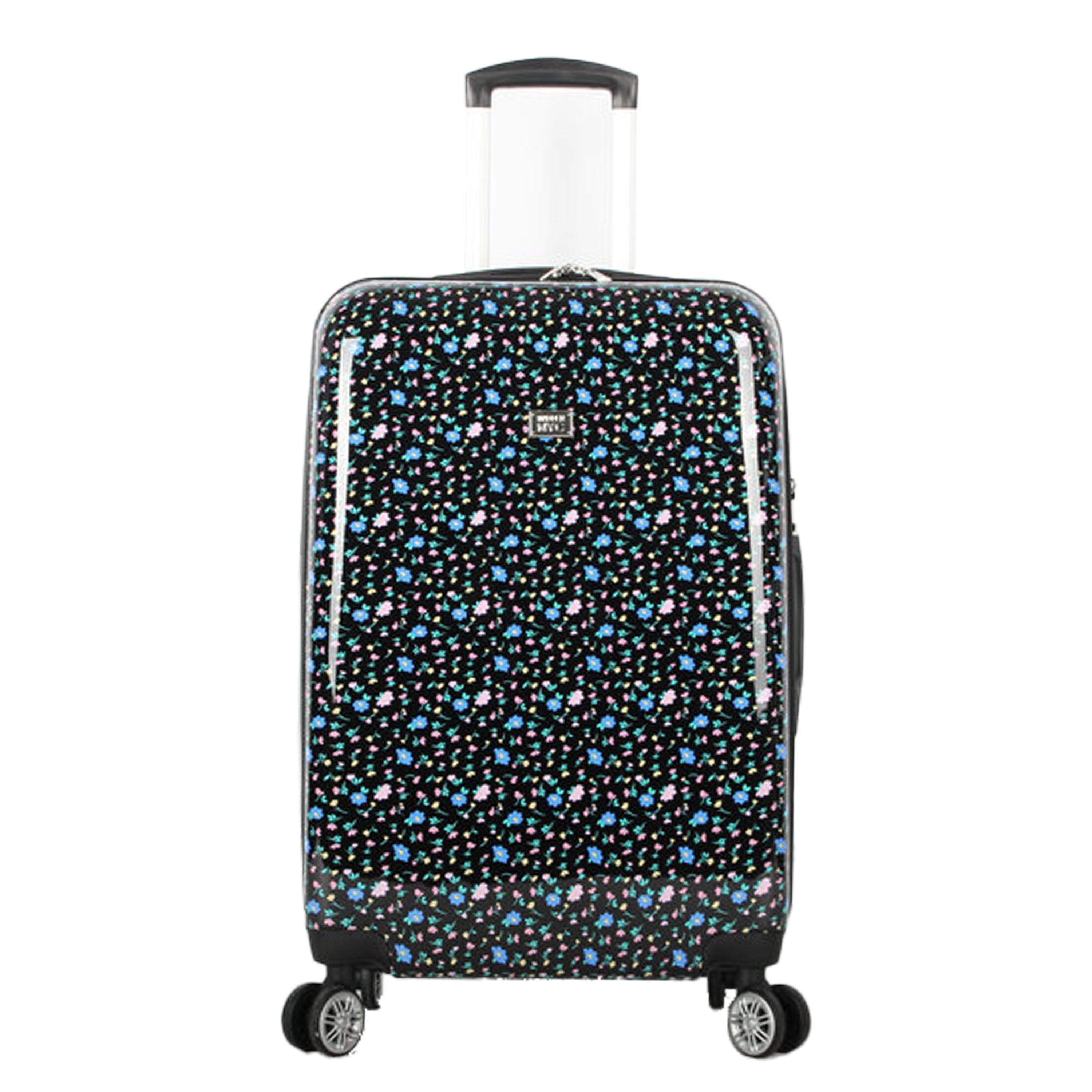 MADDEN NYC, Main Character Hard Side 24" Expandable Checked Luggage, Floral Print