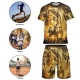 thumbnail image 4 of Kids Goosebumps Short Sleeve T-Shirt And Shorts Outfit Set Athletic Mesh Shorts Set for Boys, 4 of 7