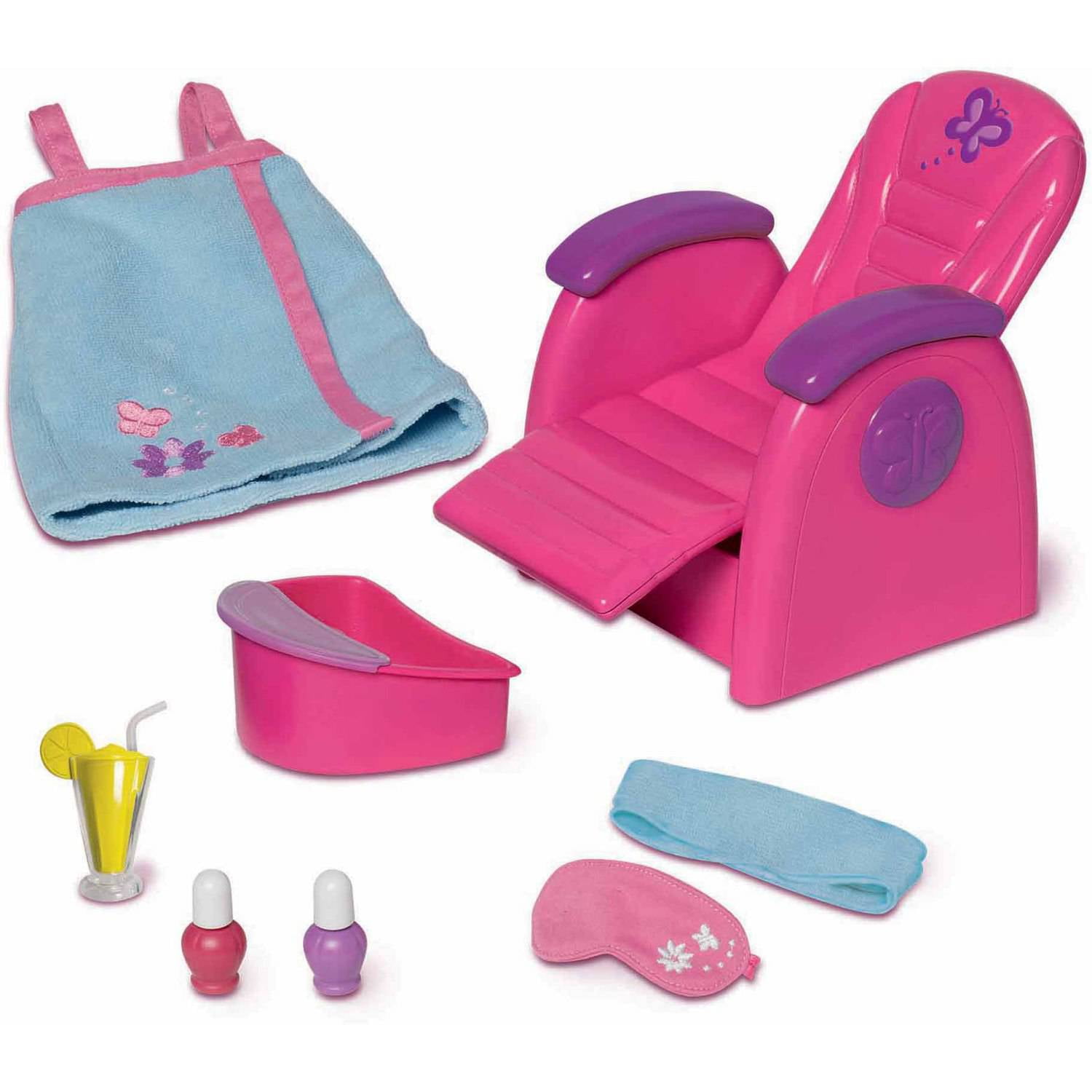 My Life As Spa Chair Doll Play Set Furniture Facial Bath ...