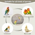 thumbnail image 4 of 4PCS Bird Beak Grinding Stone,Cage Accessories for Parakeets,Bird Parrot Cage Perch, Stand Platform Foot Claws Trimmer Chewing Toys for Budgies, Parakeets, Cockatiels, Conures, 4 of 9
