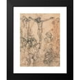 thumbnail image 2 of Anonymous 15x18 Black Modern Framed Museum Art Print Titled - Crucifixion with the Two Thieves (Second Half 15th Century), 2 of 5