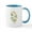 White/Blue Inside, variant on CafePress - Nerf Melted Camo Mugs - 11 oz Ceramic Mug - Novelty Coffee Tea Cup