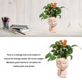thumbnail image 4 of Face Planter Pots, Drainage Hole Head Planter  For Home, 4 of 8