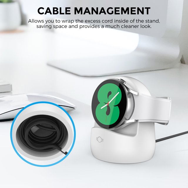 Base de cargador portátil Reemplazos Soporte de base de cargador para Samsung Galaxy Watch 4