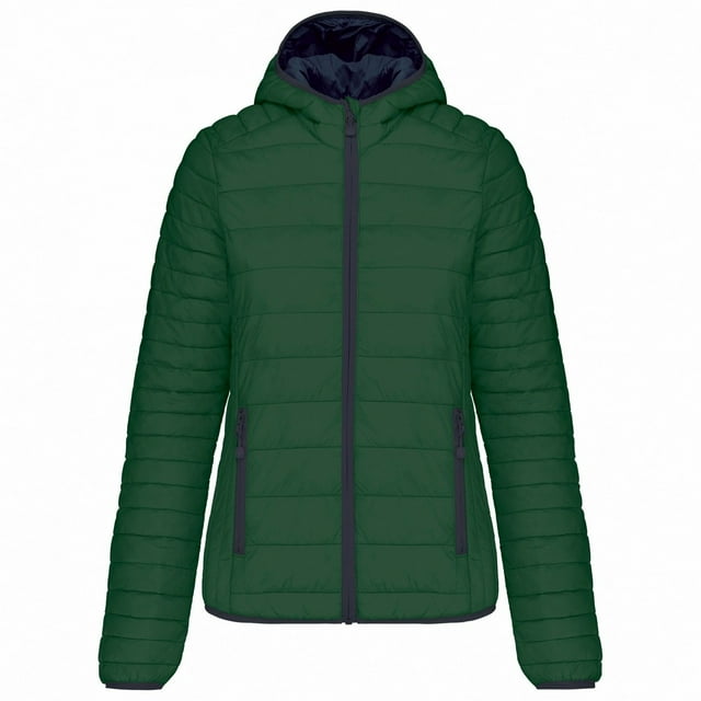 Kariban Womens Lightweight Hooded Padded Jacket