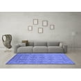 thumbnail image 3 of Ahgly Company Indoor Rectangle Oriental Blue Industrial Area Rugs, 2' x 5', 3 of 4