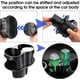 thumbnail image 5 of Portavasos multifuncional 2 en 1 para coche, adaptador de extensión para portavasos, soporte doble para botellas ajustable y giratorio de 360 grados, compatible con la mayoría de los coches., 5 of 5