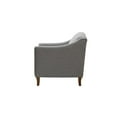thumbnail image 4 of Chaise d'Appoint Évasée Julian Gris Clair, 4 of 9