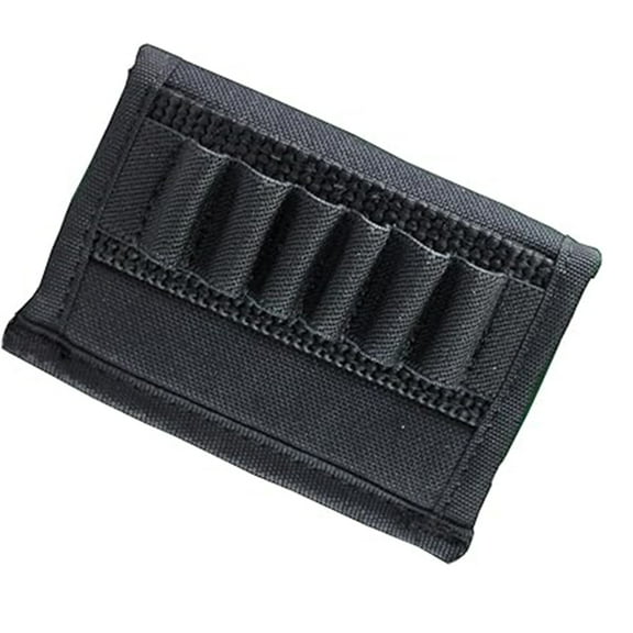 Uncle Mike's Outside the Belt Cartridge Slide for Shotguns or Handguns - Size 40-1, Black Nylon