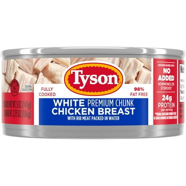 Tyson White Premium Chunk Chicken Breast, 5 oz Can