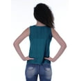 thumbnail image 2 of Moomaya Blouse Sans Manches Unie pour Femmes, Tunique Décontractée d'Été, 2 of 6