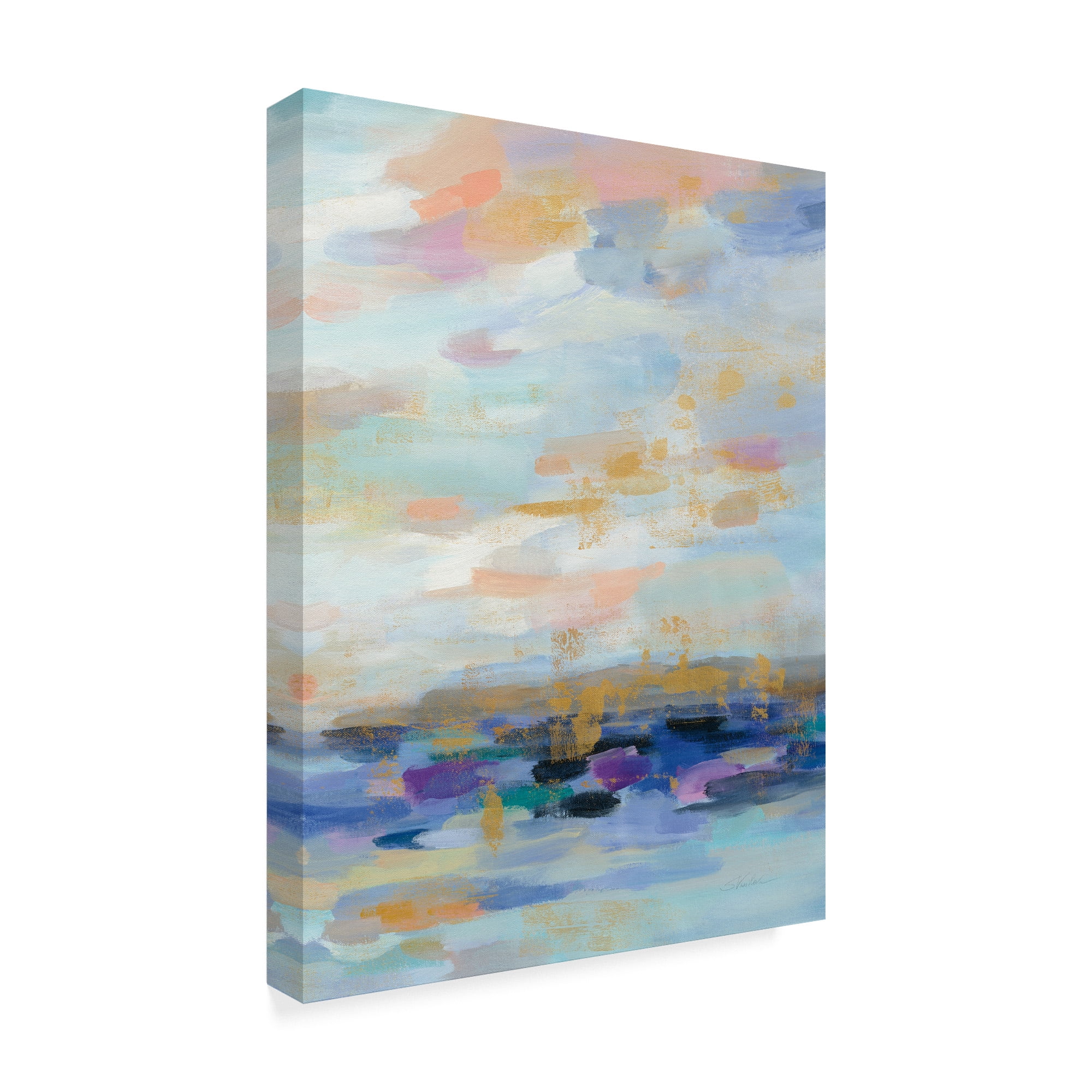 Trademark Fine Art 'Golden Sunrise III' Canvas Art by Silvia Vassileva